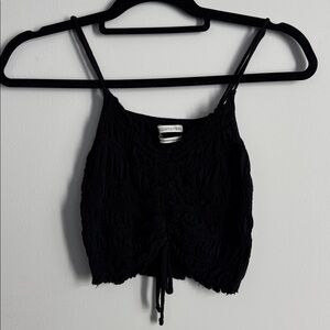 Urban Outfitters Black Crop Top Size S